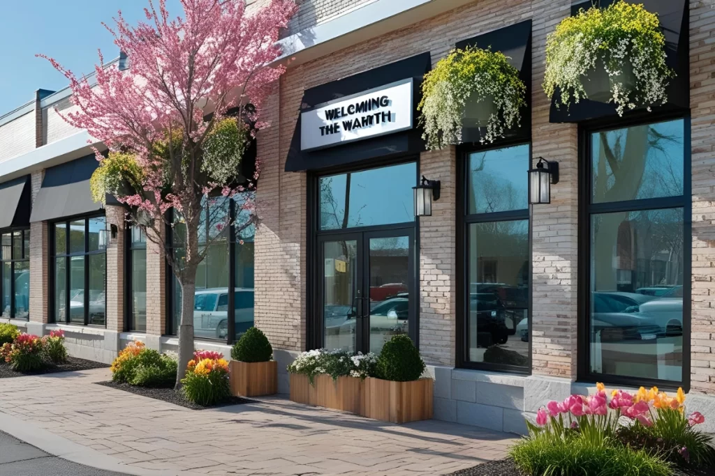 Welcoming the Warmth Enhancing Your Commercial Exterior for Spring