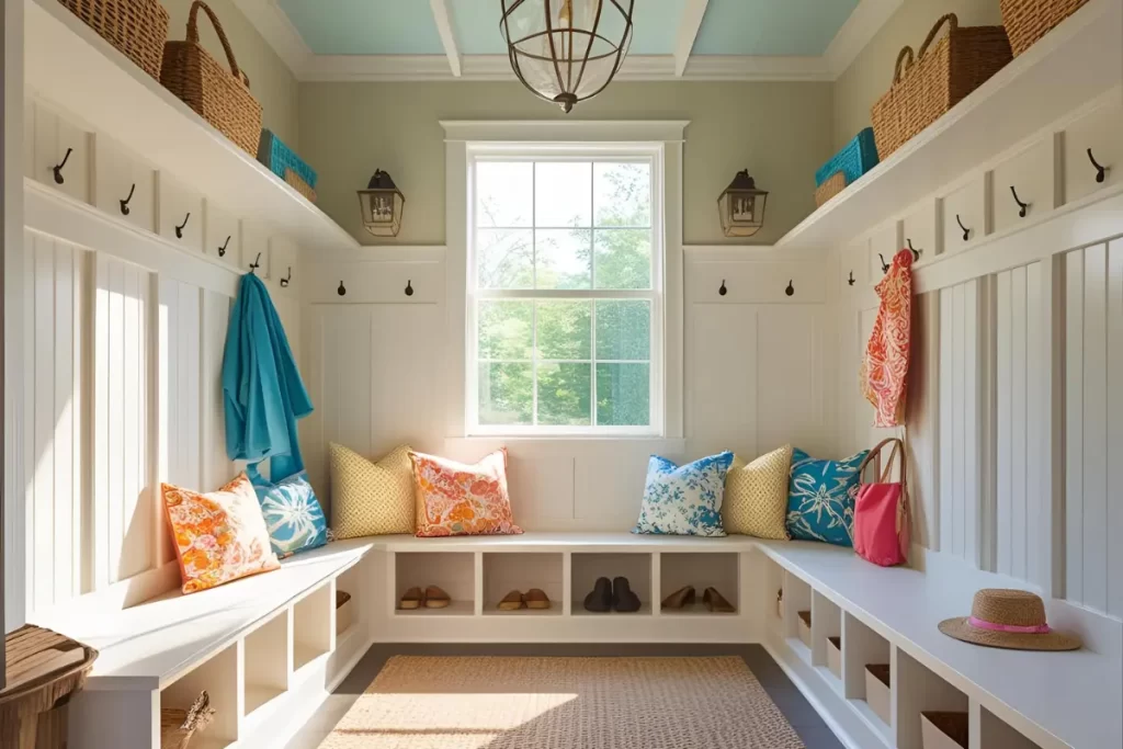 Creating a Functional and Stylish Mudroom for Busy Summer Days